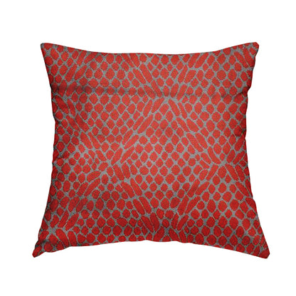 Violet Purple Red Colour Pebble Effect Pattern Soft Velvet Upholstery Fabric JO-1353 - Handmade Cushions