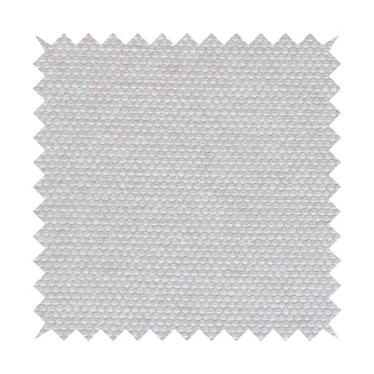 Lyon Soft Like Cotton Woven Hopsack Type Chenille Upholstery Fabric Silver Grey Colour - Roman Blinds