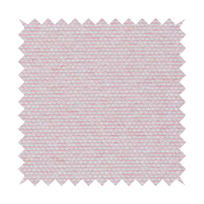 Lyon Soft Like Cotton Woven Hopsack Type Chenille Upholstery Fabric Pink Colour - Handmade Cushions