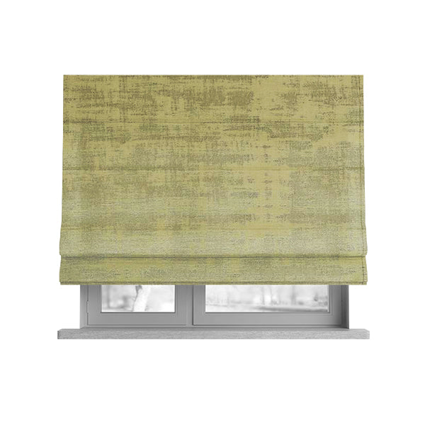 Milan Semi Plain Abstract Soft Velvet Upholstery Furnishing Fabric In Beige - Roman Blinds