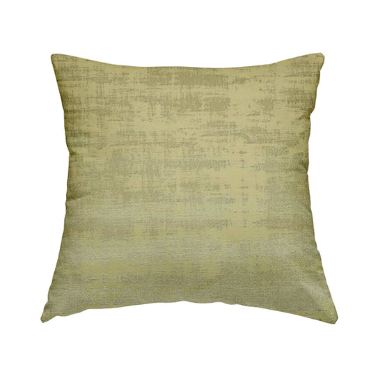 Milan Semi Plain Abstract Soft Velvet Upholstery Furnishing Fabric In Beige - Handmade Cushions
