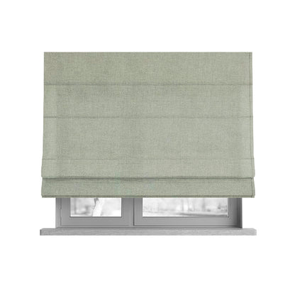 Aldwych Herringbone Soft Wool Textured Chenille Material Cream Furnishing Fabric - Roman Blinds