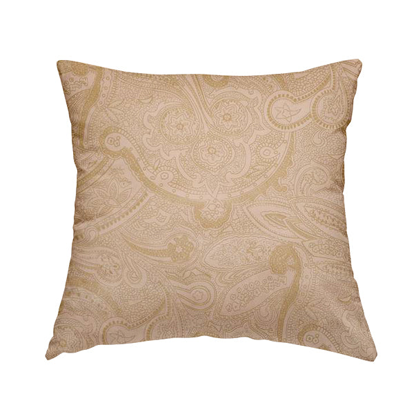 Phoenix Laser Cut Pattern Soft Velveteen Blush Pink Velvet Material Upholstery Curtains Fabric - Handmade Cushions