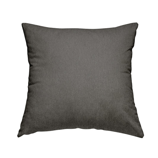 Rachel Soft Texture Chenille Upholstery Fabric Grey Colour - Handmade Cushions