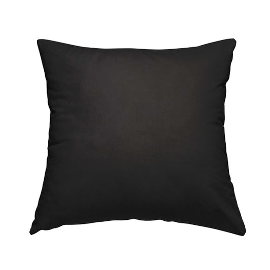 Chester Faux Nubuck Leather Soft Semi Sueded Finish In Dark Oak Brown Colour - Handmade Cushions