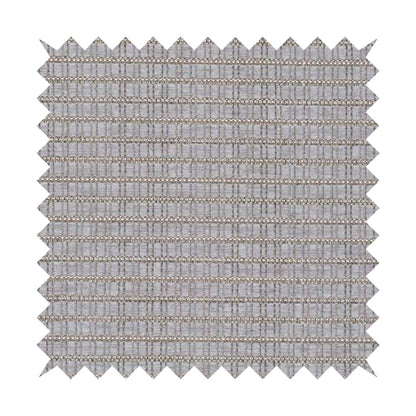 Cleveland Thick Durable Woven Hopsack Type Soft Upholstery Fabric In Silver Grey Colour - Roman Blinds