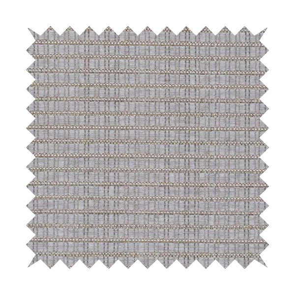 Cleveland Thick Durable Woven Hopsack Type Soft Upholstery Fabric In Silver Grey Colour