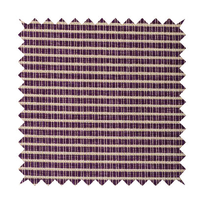 Cleveland Thick Durable Woven Hopsack Type Soft Upholstery Fabric In Purple Colour - Roman Blinds