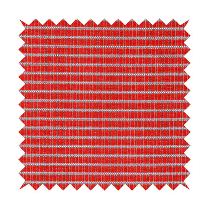 Cleveland Thick Durable Woven Hopsack Type Soft Upholstery Fabric In Red Colour - Roman Blinds