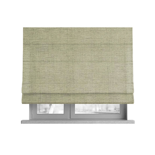 Tanga Superbly Soft Textured Plain Chenille Material Beige Colour Furnishing Upholstery Fabrics - Roman Blinds