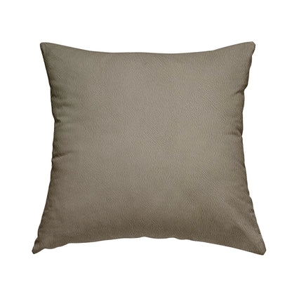 Tanisha Embossed Pattern Soft Velvet Upholstery Fabric In Beige Colour - Handmade Cushions