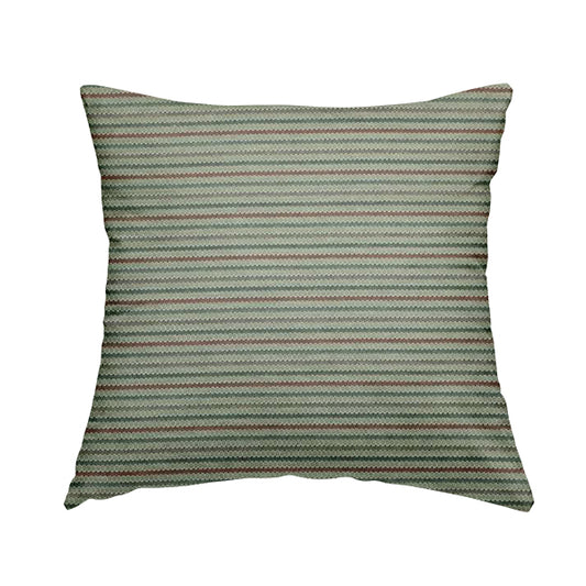 Turin Woven Chenille Textured Like Corduroy Upholstery Fabric In Grey Silver Colour - Handmade Cushions