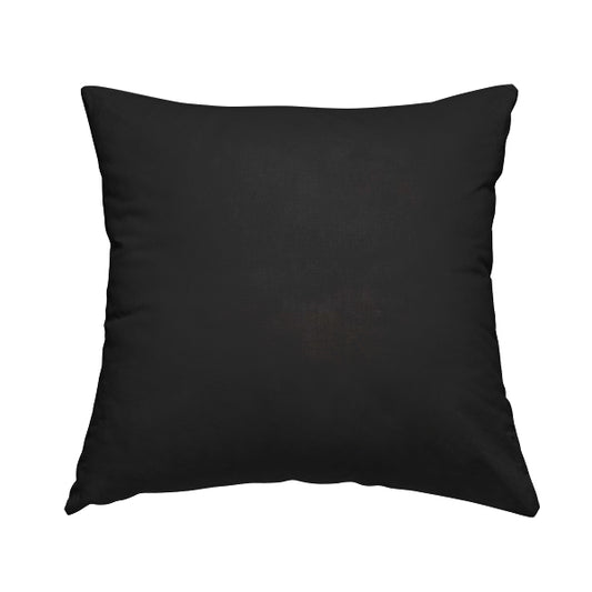 Venice Velvet Fabrics In Black Colour Furnishing Upholstery Velvet Fabric - Handmade Cushions