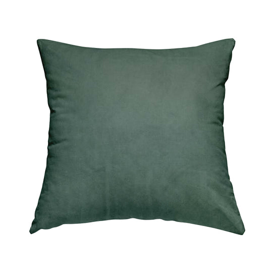 Venice Velvet Fabrics In Aqua Colour Furnishing Upholstery Velvet Fabric - Handmade Cushions