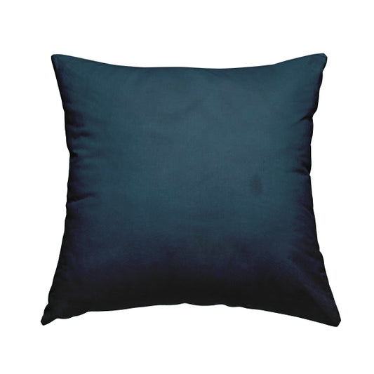 Venice Velvet Fabrics In Navy Blue Colour Furnishing Upholstery Velvet Fabric - Handmade Cushions