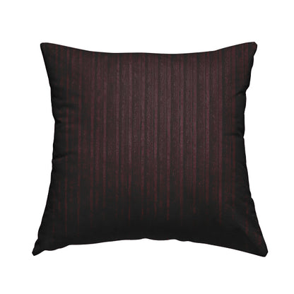 York High Low Corduroy Fabric In Aubergine Colour - Handmade Cushions