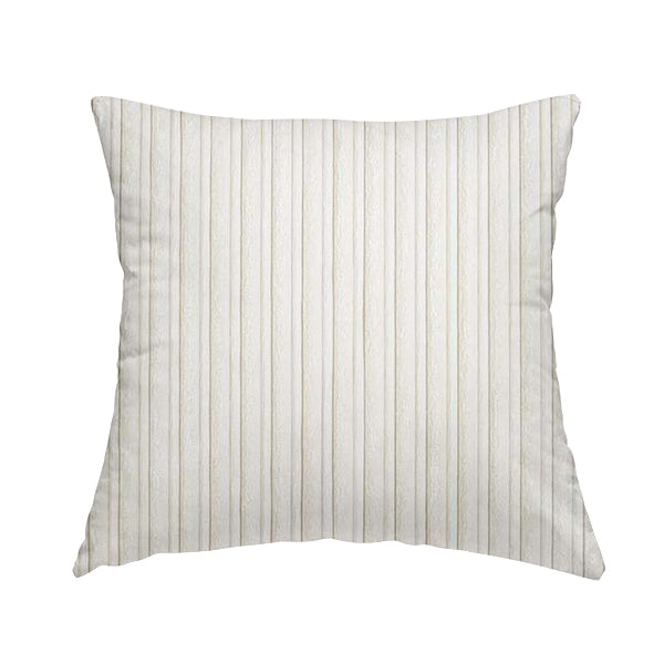 York High Low Corduroy Fabric In White Cream Colour - Handmade Cushions