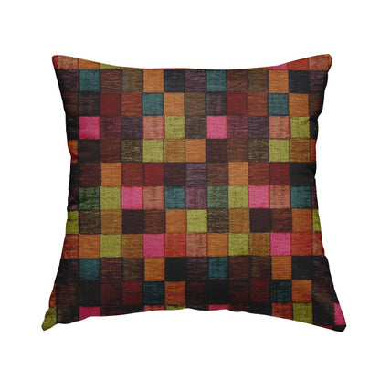 Rapunzel Patchwork Pattern Fabric Collection Designer Furnishing Fabrics CTR-18 - Handmade Cushions