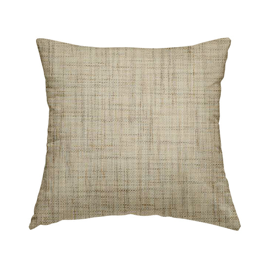 Byron Thick Durable Weave Cream Furnishing Fabrics CTR-19 - Handmade Cushions