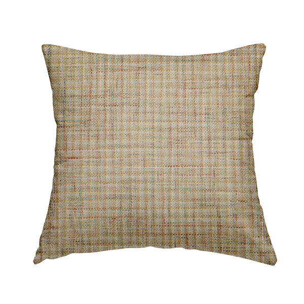Byron Thick Durable Weave Multi Colour Candy Furnishing Fabrics CTR-20 - Handmade Cushions