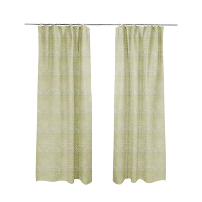 Alvaro Velveteen Embossed Damask Pattern Upholstery Curtains Fabric In Light Green Colour - Made To Measure Curtains