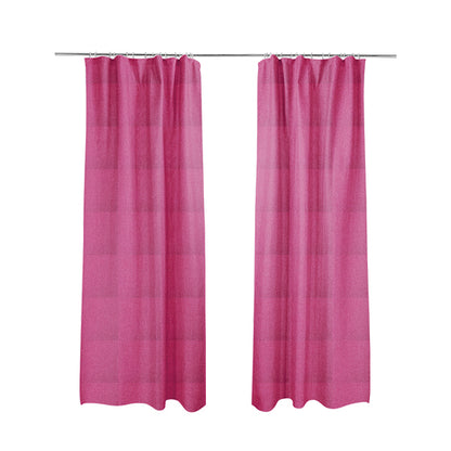 Playtime Plain Cotton Fabrics Collection Bright Pink Colour Water Repellent Upholstery Fabric CTR-316 - Made To Measure Curtains