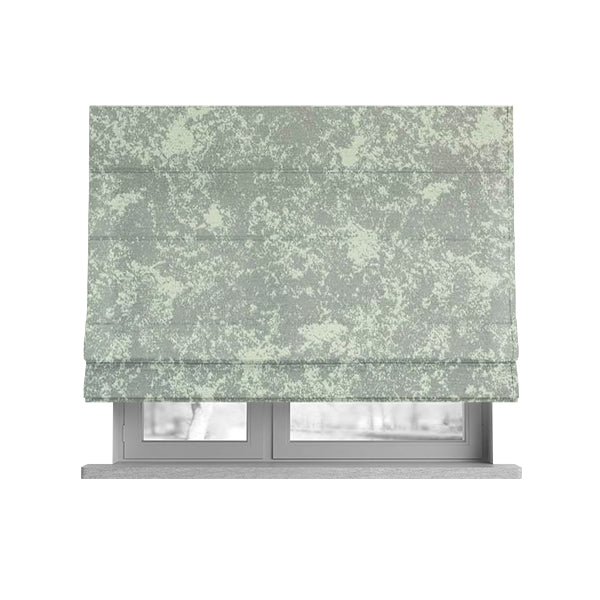 Mica Designer Fabrics Semi Plain Abstract Pattern Chenille Upholstery Fabric In Lilac Colour CTR-391 - Roman Blinds