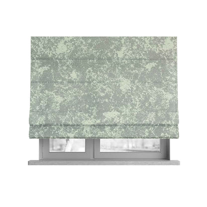 Mica Designer Fabrics Semi Plain Abstract Pattern Chenille Upholstery Fabric In Lilac Colour CTR-391 - Roman Blinds