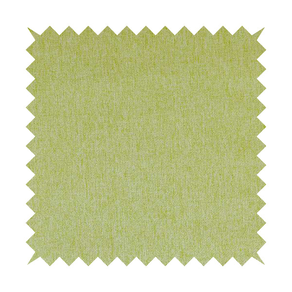 Davos Flat Weave Chenille Upholstery Fabrics In Green - Roman Blinds