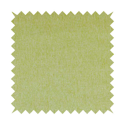 Davos Flat Weave Chenille Upholstery Fabrics In Green - Roman Blinds