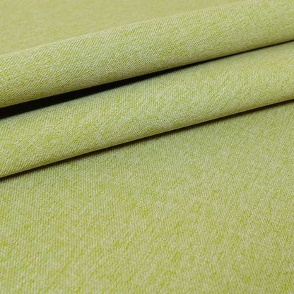 Davos Flat Weave Chenille Upholstery Fabrics In Green