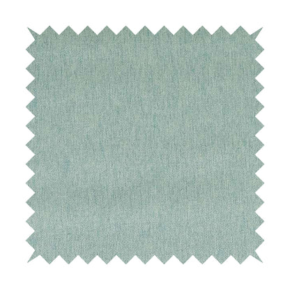 Davos Flat Weave Chenille Upholstery Fabrics In Light Blue - Roman Blinds