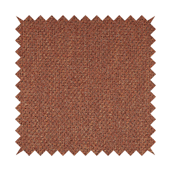 Dawson Textured Weave Furnishing Fabric In Orange Colour - Roman Blinds