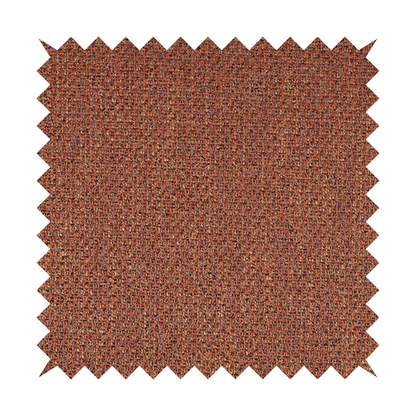 Dawson Textured Weave Furnishing Fabric In Orange Colour - Handmade Cushions