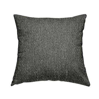 Dawson Textured Weave Furnishing Fabric In Grey Colour - Handmade Cushions