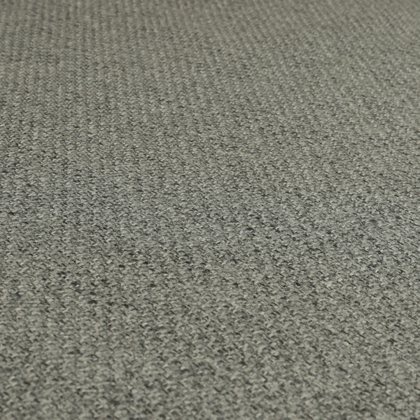 Dawson Textured Weave Furnishing Fabric In Silver Colour