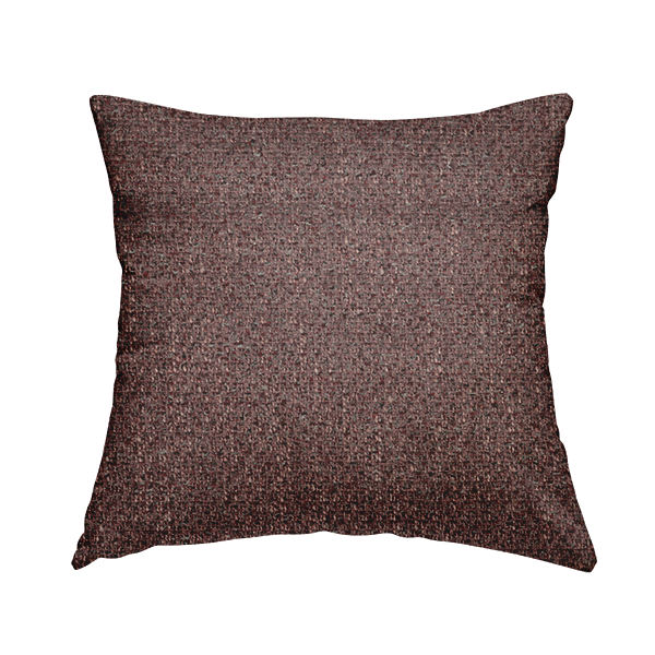 Dawson Textured Weave Furnishing Fabric In Purple Colour - Handmade Cushions