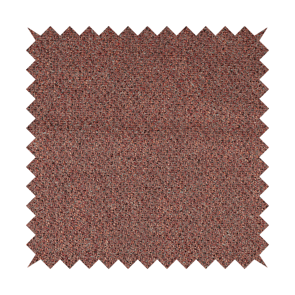 Dawson Textured Weave Furnishing Fabric In Red Colour - Made To Measure Curtains