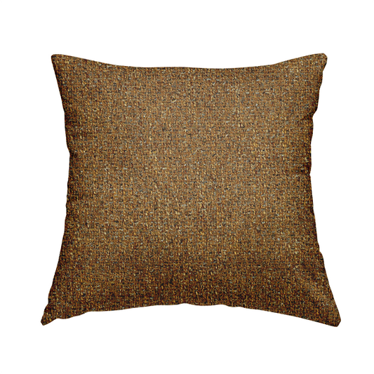 Dawson Textured Weave Furnishing Fabric In Gold Colour - Handmade Cushions