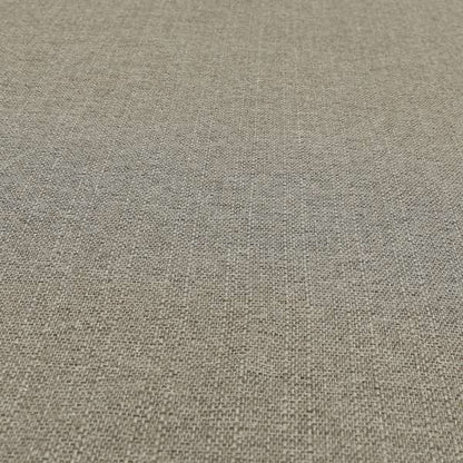 Devon Textured Woven Upholstery Chenille Fabric In Grey Colour - Roman Blinds
