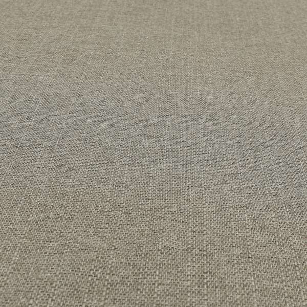 Devon Textured Woven Upholstery Chenille Fabric In Grey Colour - Handmade Cushions