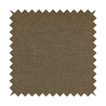 Devon Textured Woven Upholstery Chenille Fabric In Brown Colour - Made To Measure Curtains