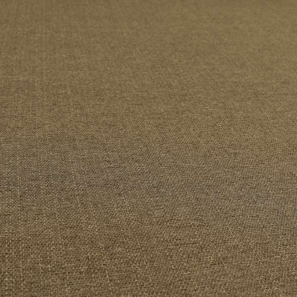 Devon Textured Woven Upholstery Chenille Fabric In Brown Colour - Roman Blinds