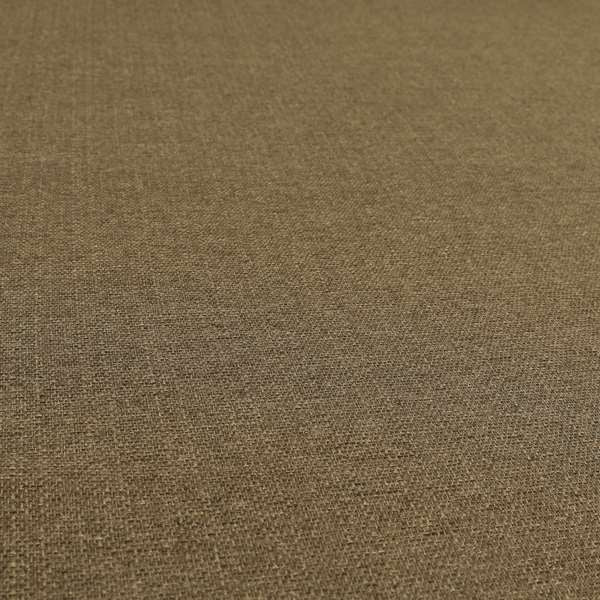 Devon Textured Woven Upholstery Chenille Fabric In Brown Colour - Made To Measure Curtains