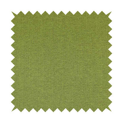 Devon Textured Woven Upholstery Chenille Fabric In Green Colour - Made To Measure Curtains