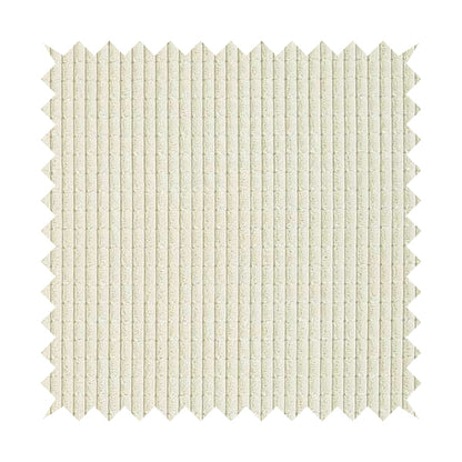 Didcot Brick Effect Corduroy Fabric In Cream Colour - Roman Blinds