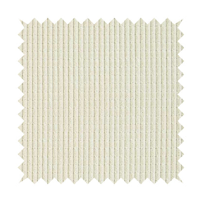 Didcot Brick Effect Corduroy Fabric In Cream Colour - Made To Measure Curtains