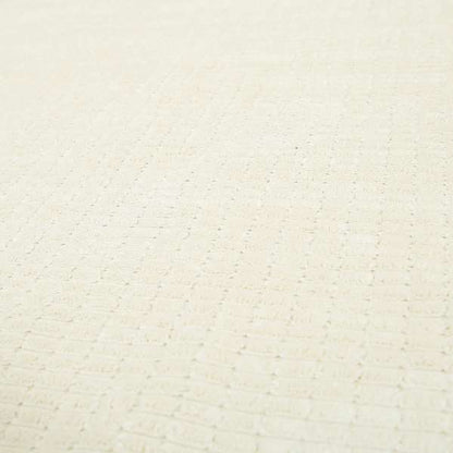 Didcot Brick Effect Corduroy Fabric In Cream Colour - Roman Blinds