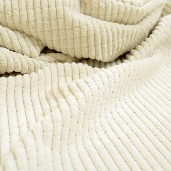 Didcot Brick Effect Corduroy Fabric In Cream Colour - Handmade Cushions