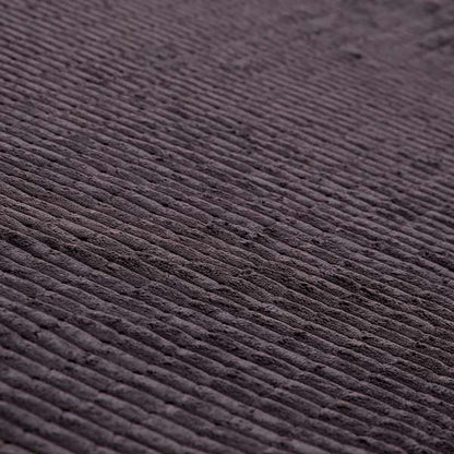 Didcot Brick Effect Corduroy Fabric In Purple Colour - Handmade Cushions